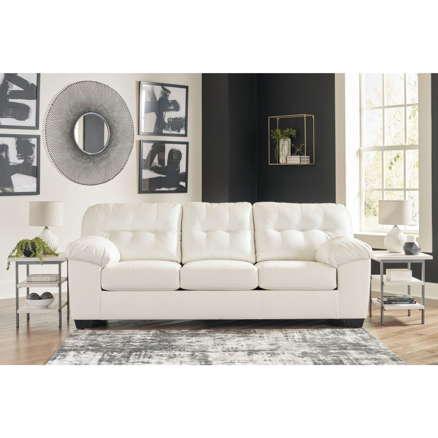 Donlen Sofa - White