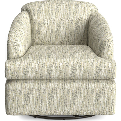 Cass Swivel Glider Accent Chair - Opal