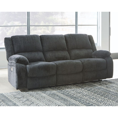 Draycoll Power Reclining Sofa - Slate