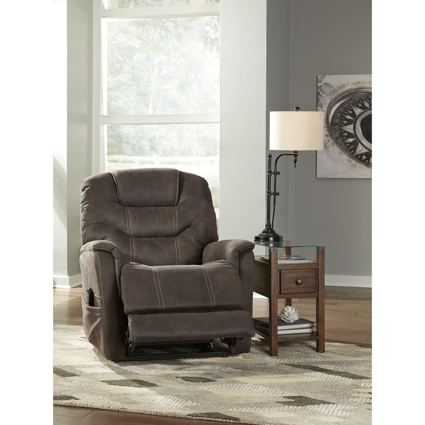 Ballister Power Lift Recliner - Espresso