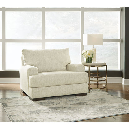 Caretti Chair and a Half - Parchment
