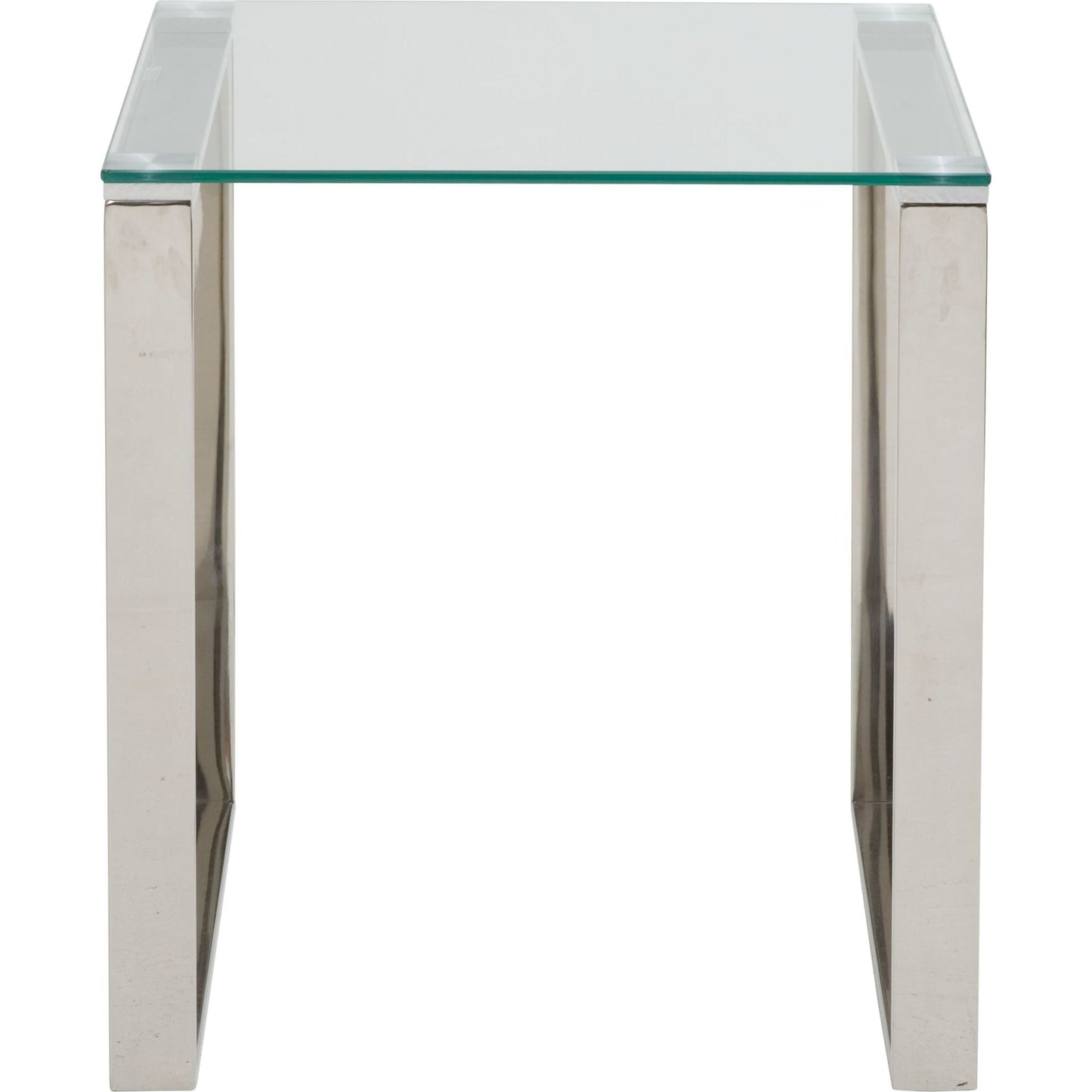 David End Table - Stainless Steel