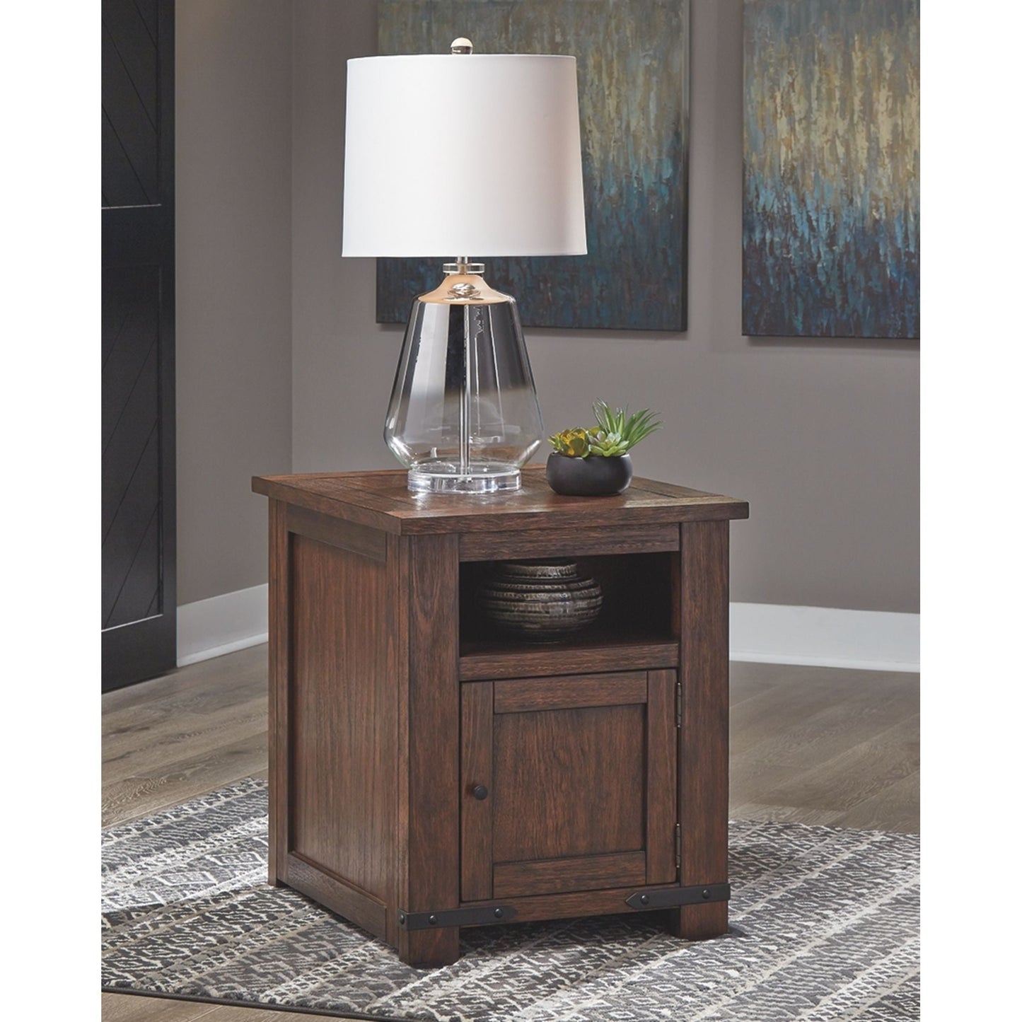 Budmore End Table - Brown