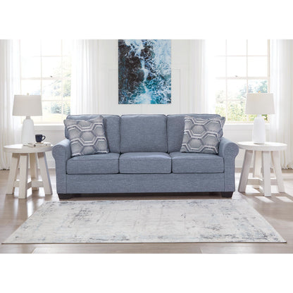 Carissa Manor Sofa - Denim
