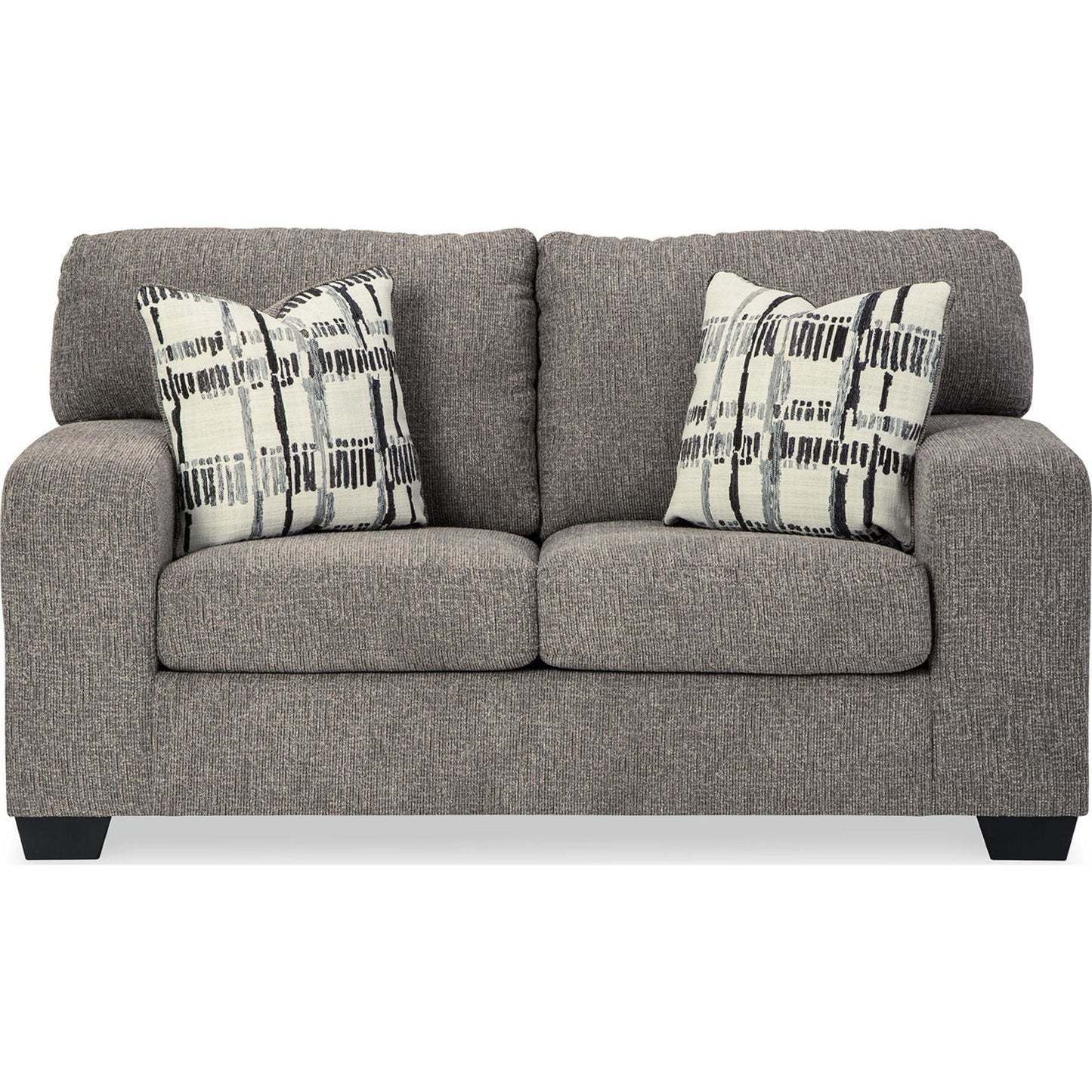 Alessio Loveseat - Platinum