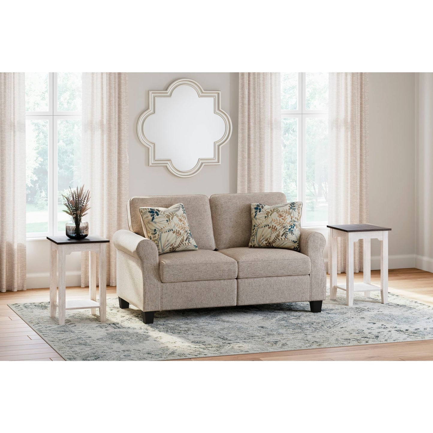 Alessio Loveseat - Sesame