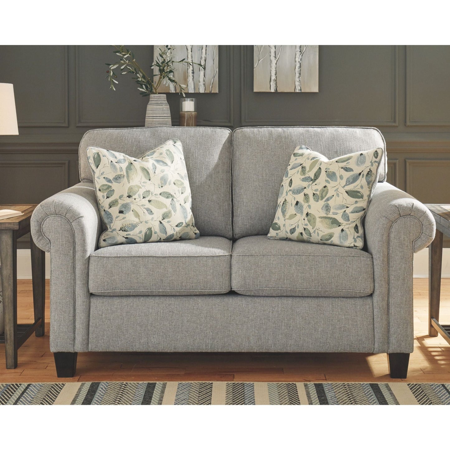 Alandari Loveseat - Gray