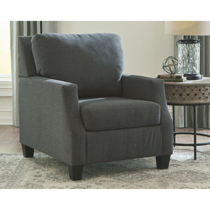 Bayonne Chair - Charcoal
