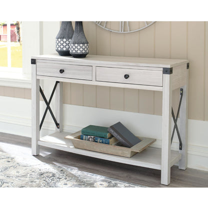 Bayflynn Sofa Table - Whitewash