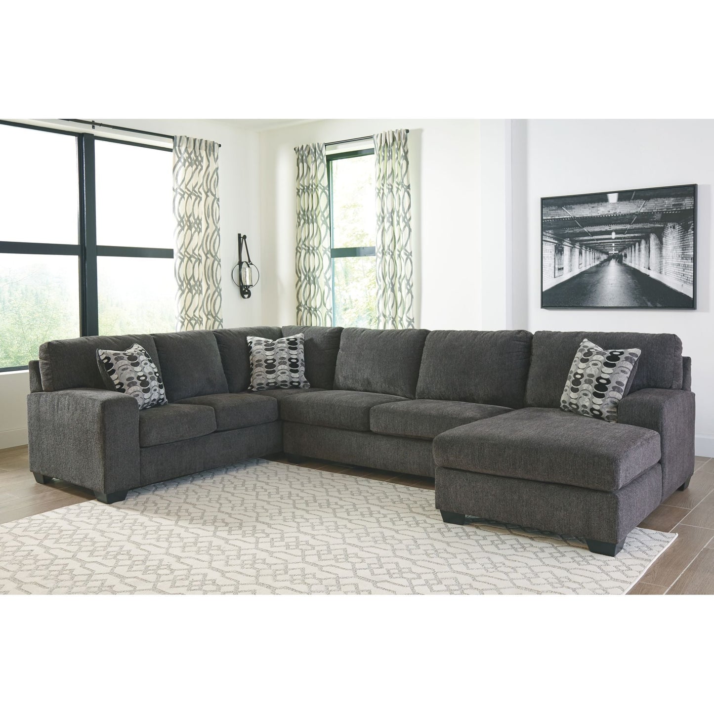 Ballinasloe 3 Piece Sectional with Chaise