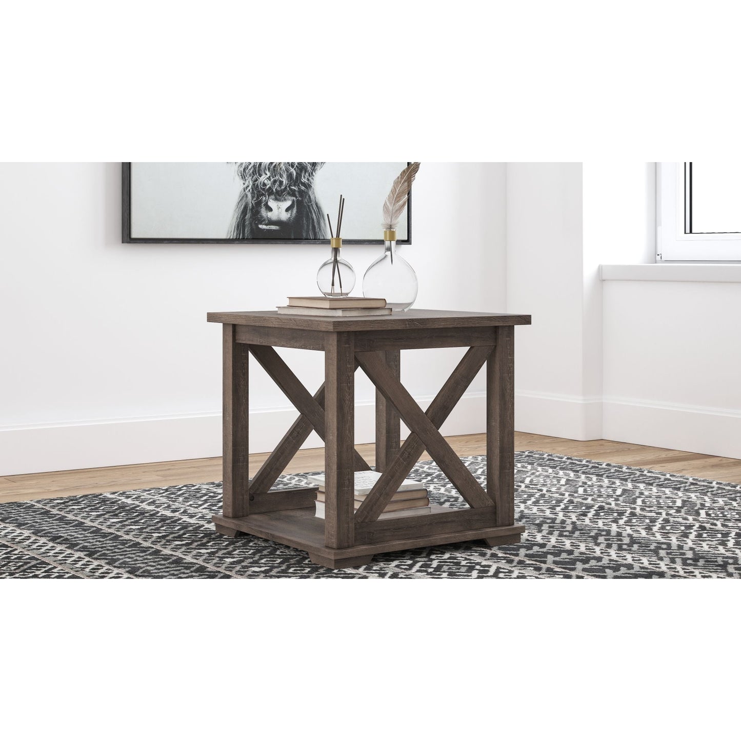 Arlenbry End Table - Gray