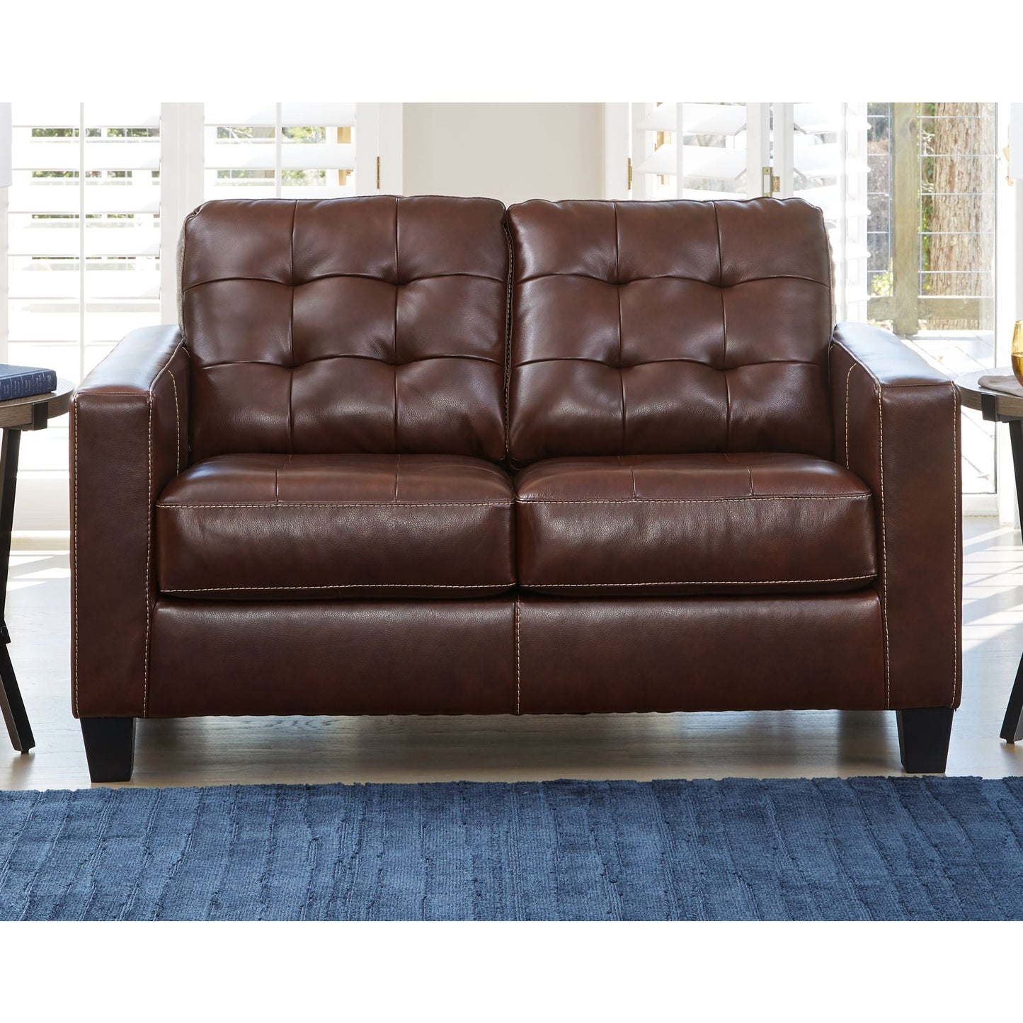 Altonbury Loveseat - Walnut