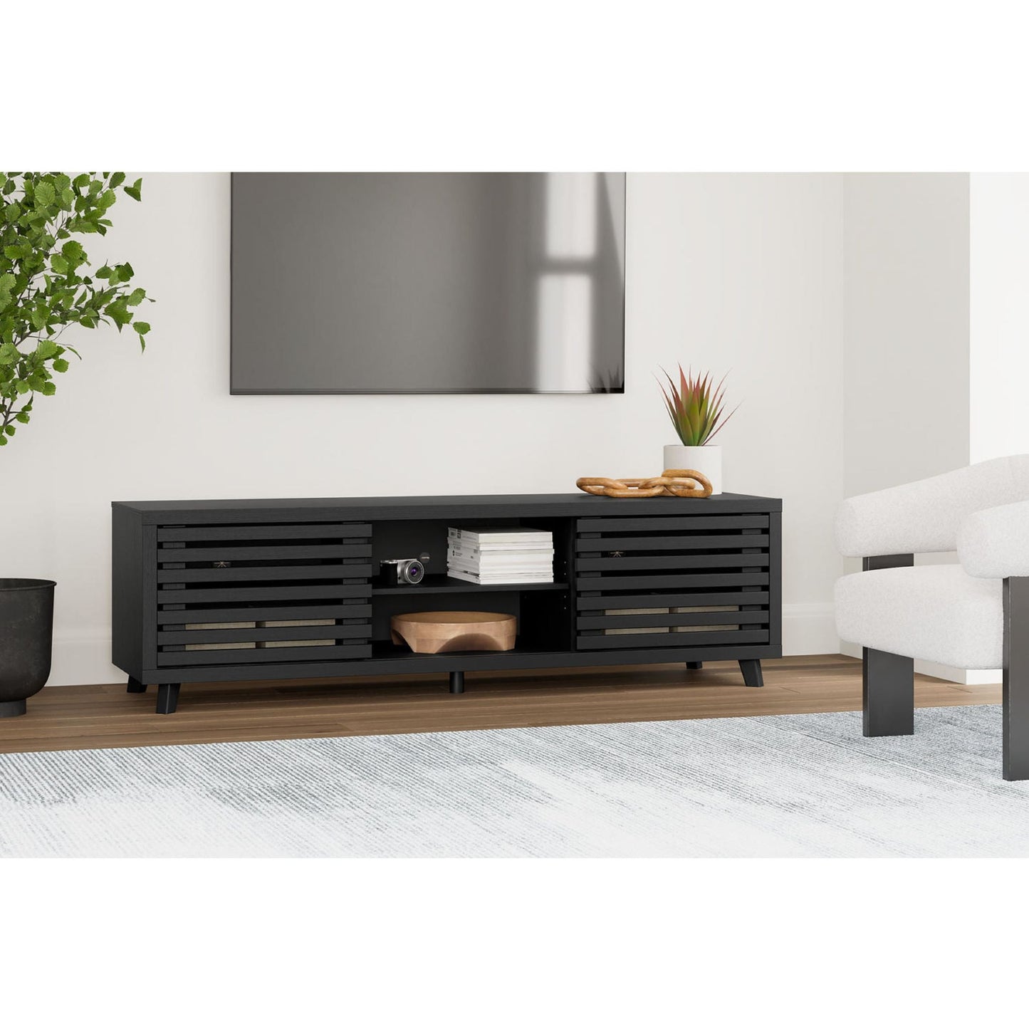 Danziar TV Stand - Black
