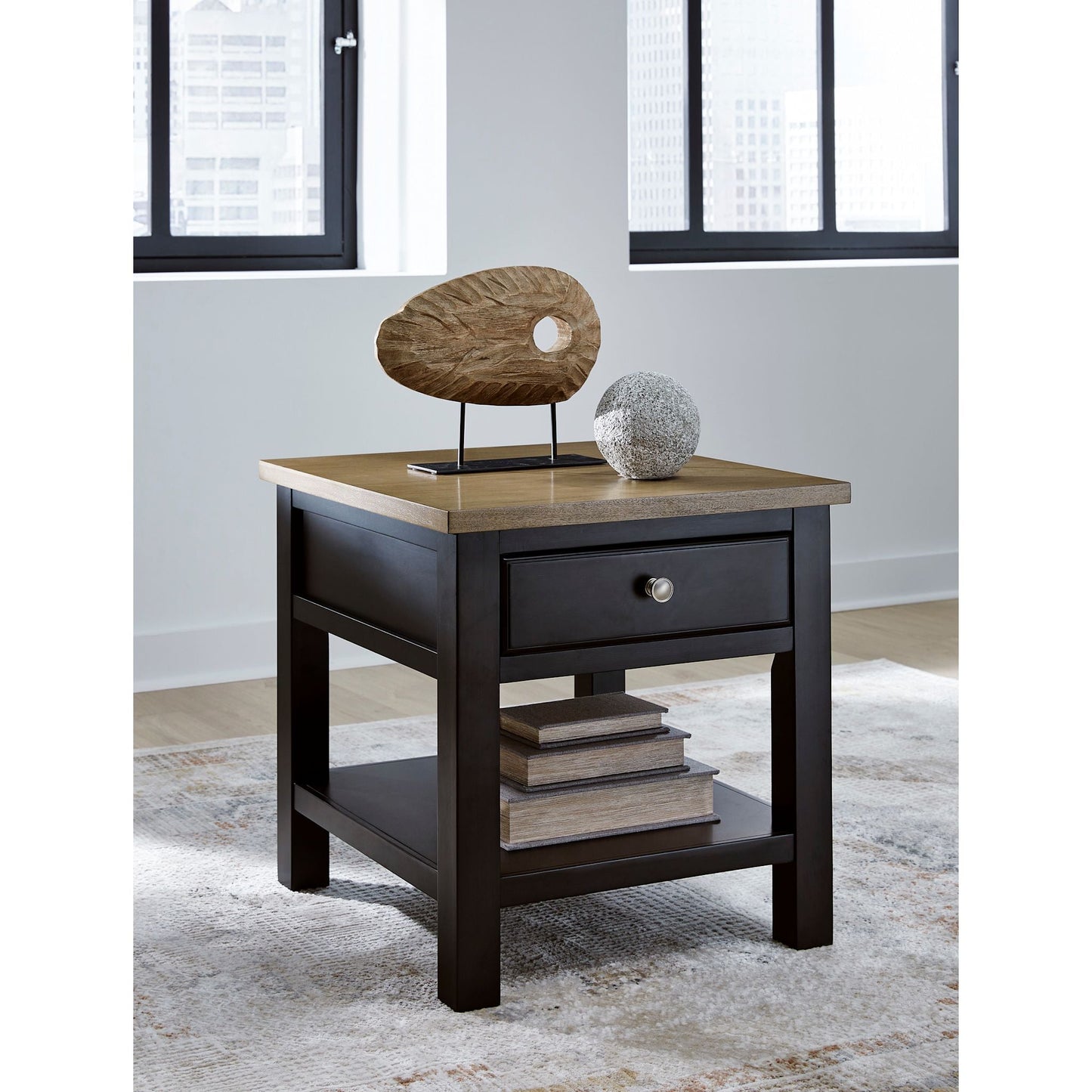 Drazmine End Table - Brown