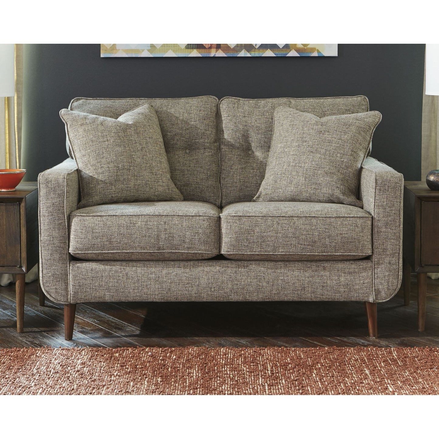 Dahra Loveseat - Jute
