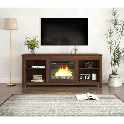 Brenna TV Stand with Fireplace