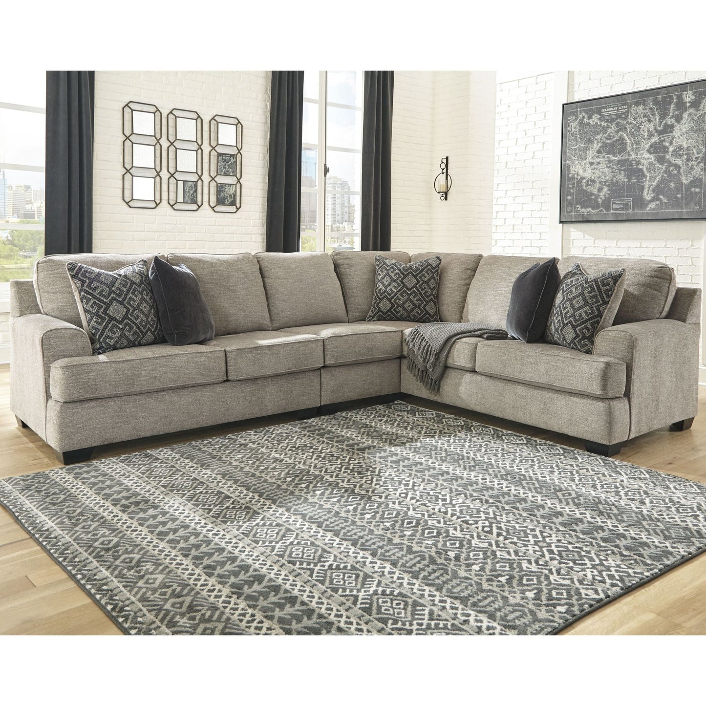 Bovarian 3 Piece Sectional