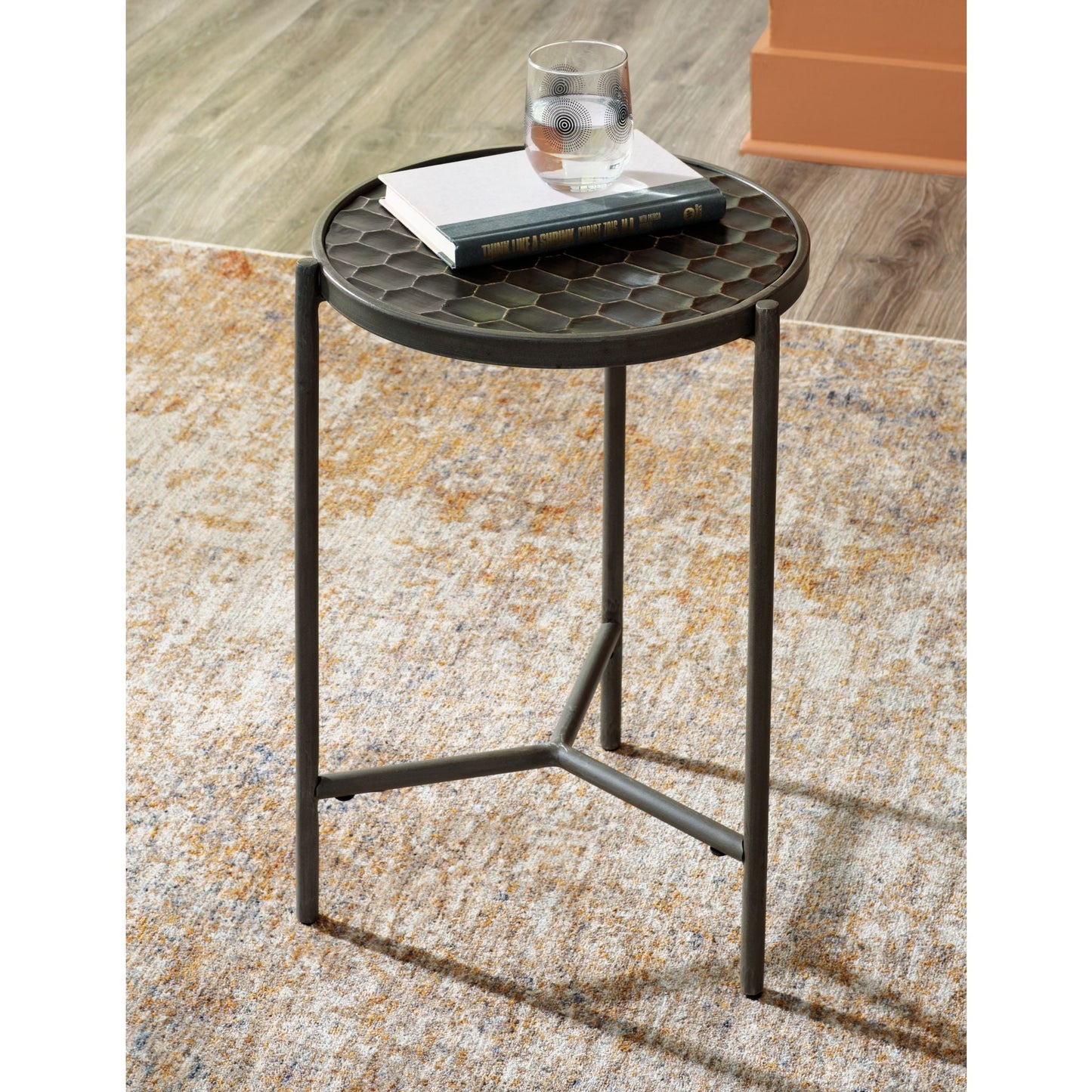 Doraley End Table - Brown/Gray