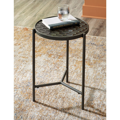 Doraley End Table - Brown/Gray