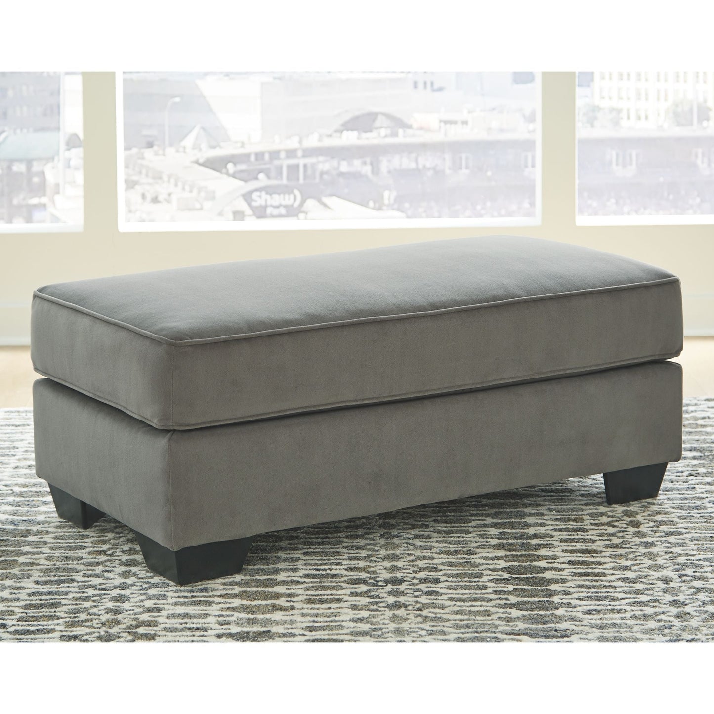 Angleton Ottoman - Sandstone