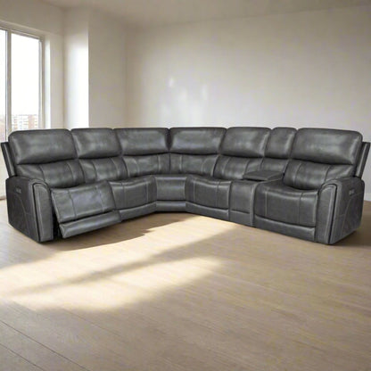 Damon 6 Piece Power Reclining Sectional