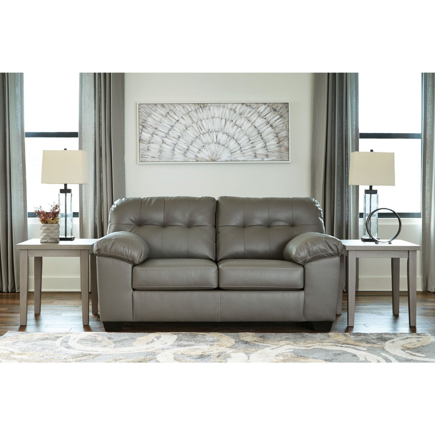 Donlen Loveseat - Gray