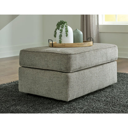 Cascilla Ottoman - Pewter