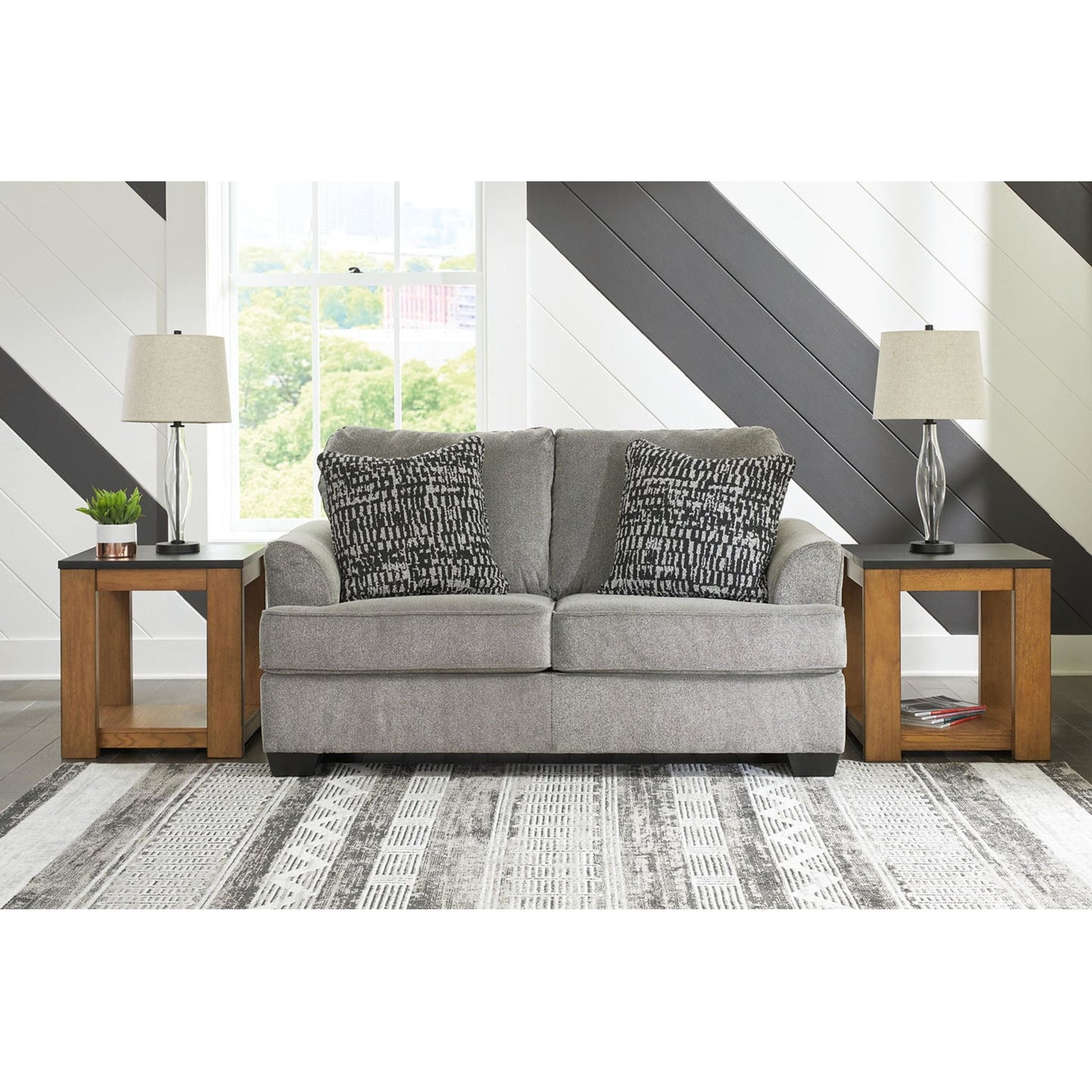 Deakin Loveseat - Ash