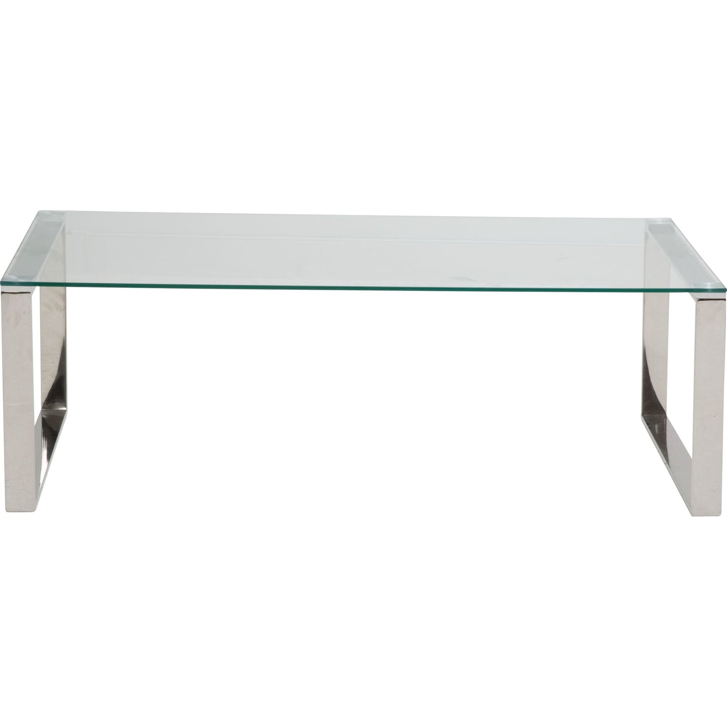 David Coffee Table - Stainless Steel