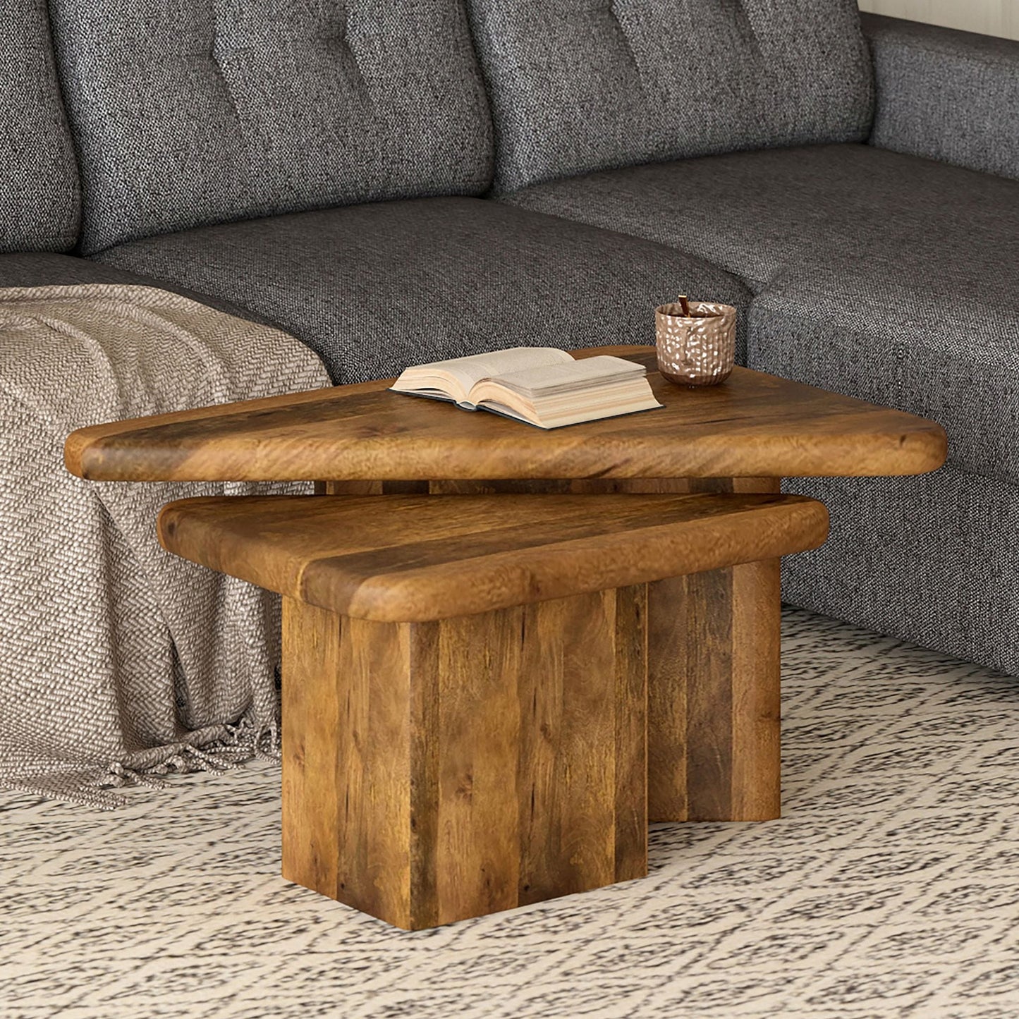 Draco Nesting Cocktail Table (Set of 2)