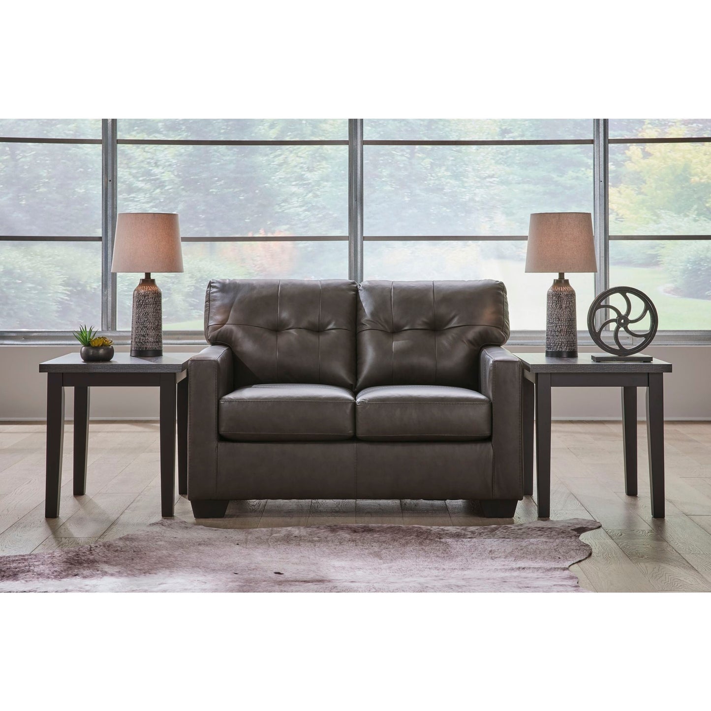 Belziani Loveseat - Storm