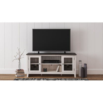 Dorrinson TV Stand - Two-tone