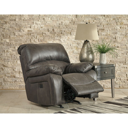 Dunwell Power Rocker Recliner - Steel