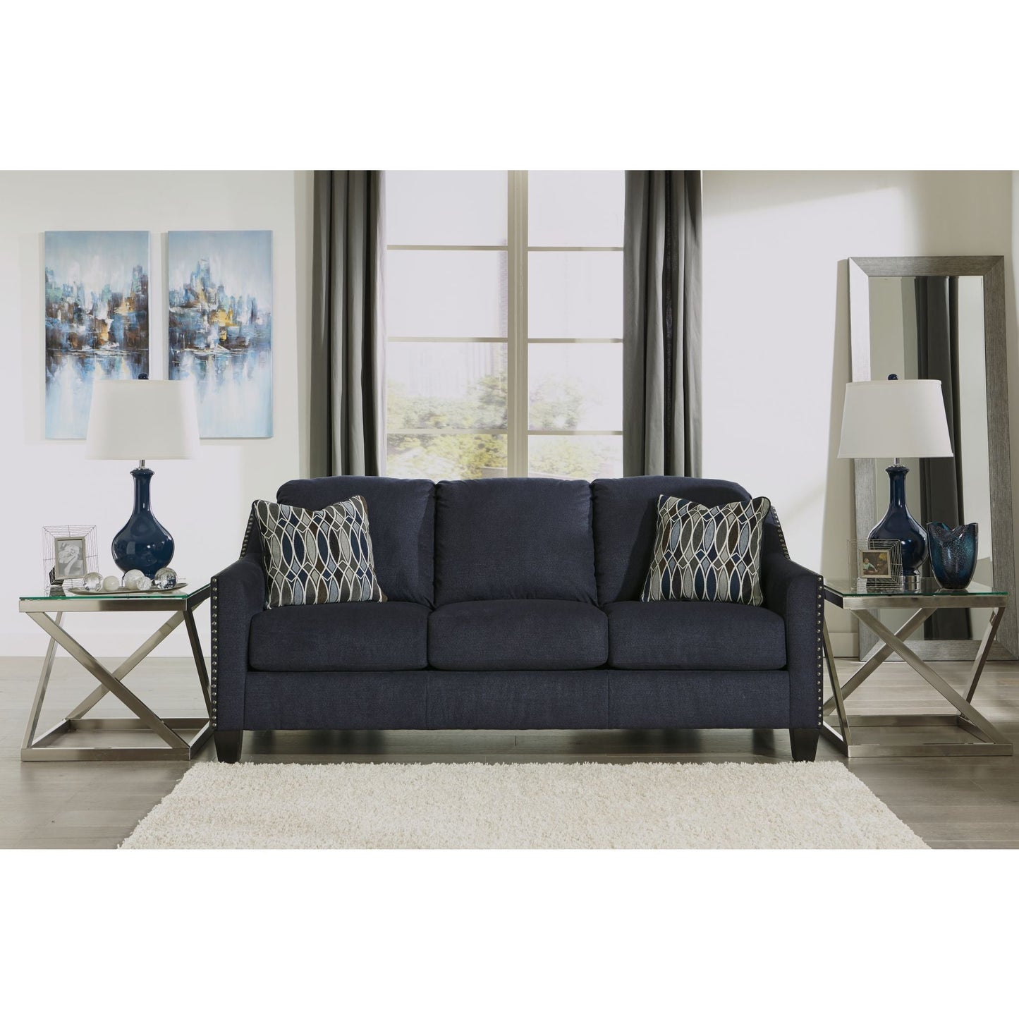 Creeal Heights Sofa - Ink