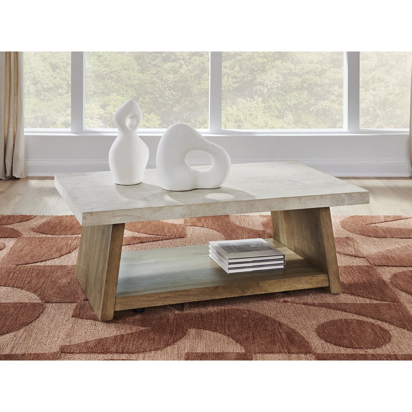 Brendalhouse Coffee Table - Light Brown