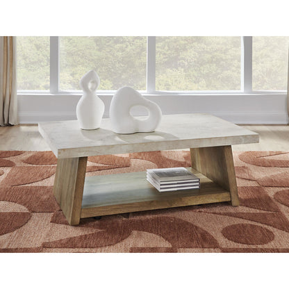 Brendalhouse Coffee Table - Light Brown