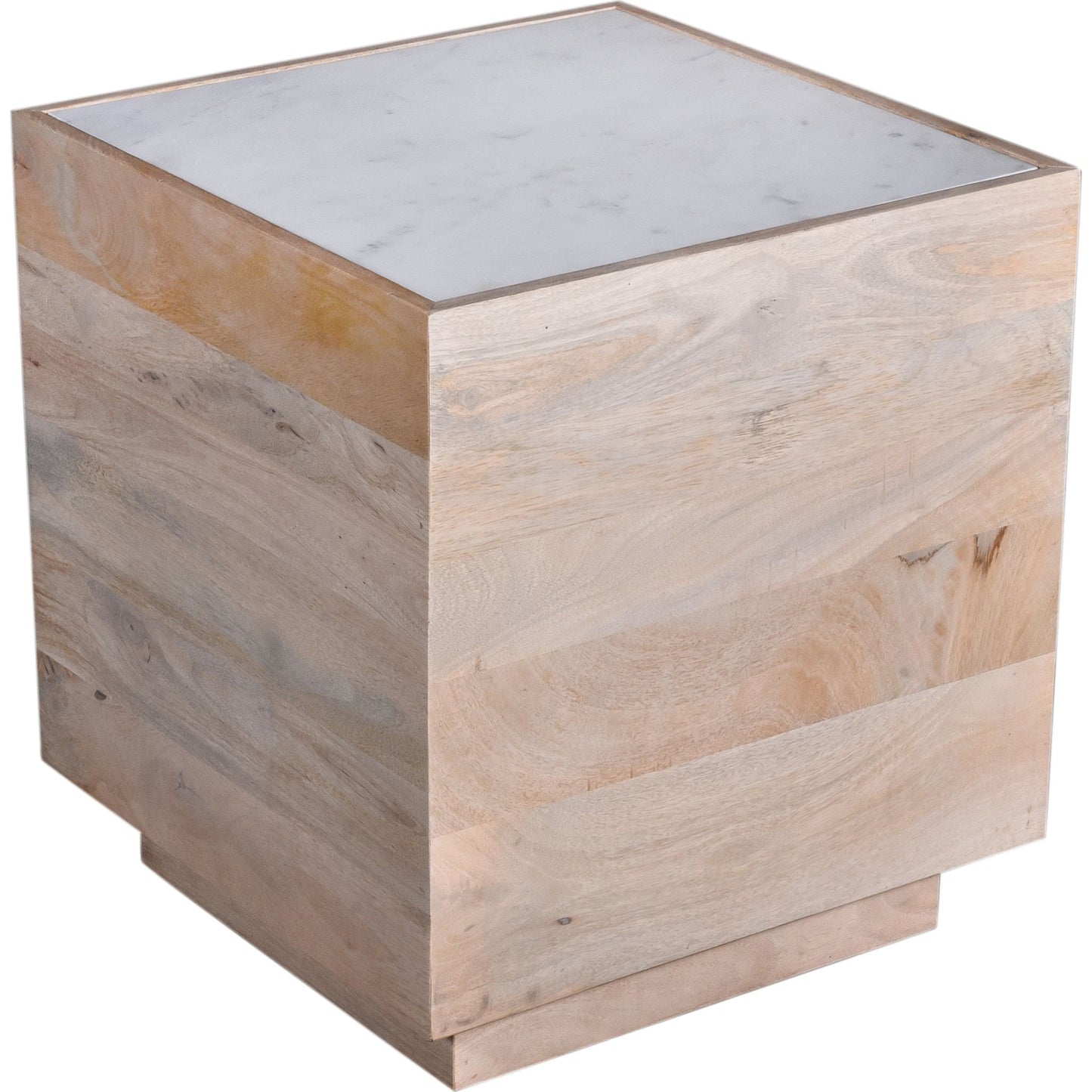 Avani End Table - White Marble