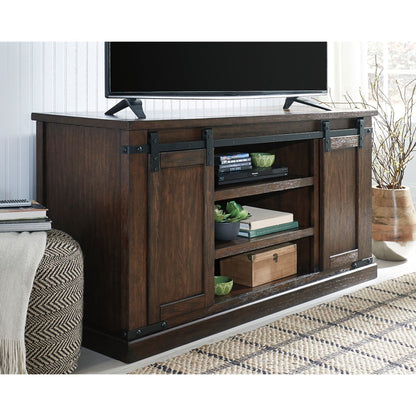 Budmore TV Stand - Rustic Brown