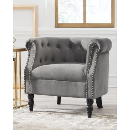 Deaza Accent Chair - Gray