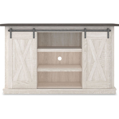Dorrinson TV Stand - Two-tone