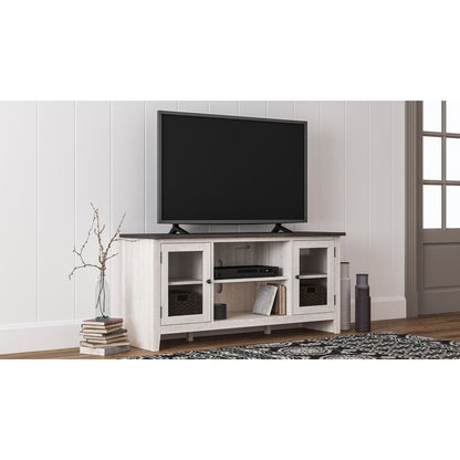 Dorrinson TV Stand - Two-tone