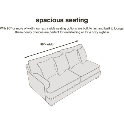 Boxberg Reclining Sofa - Bark
