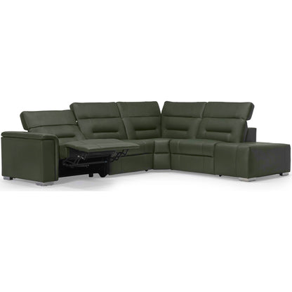 Basil 4 Piece Power Reclining Sectional