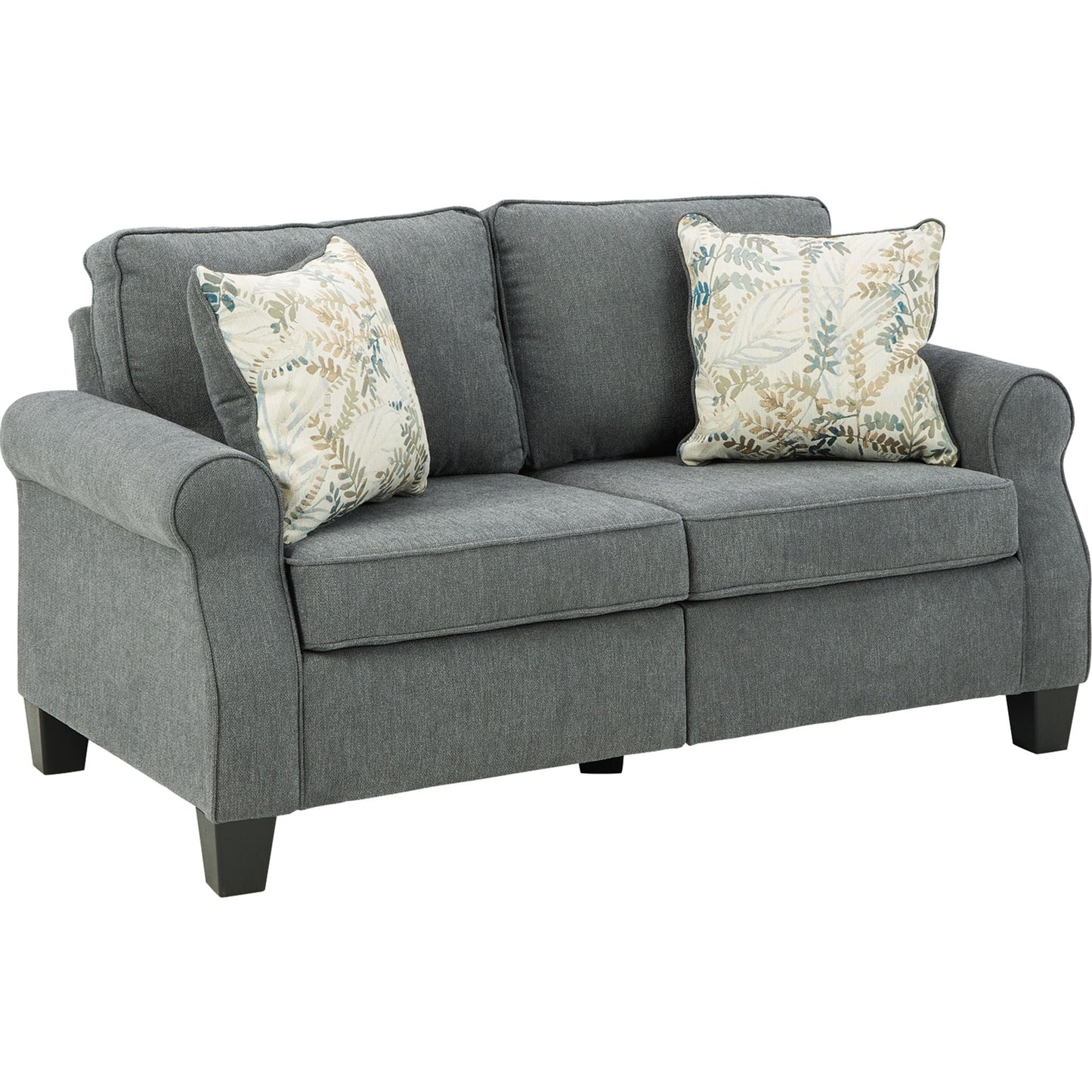 Alessio Loveseat - Charcoal