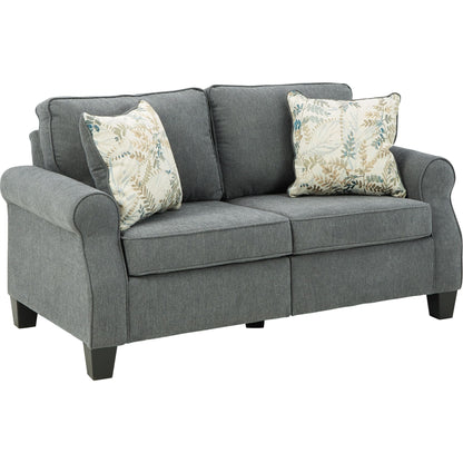 Alessio Loveseat - Charcoal