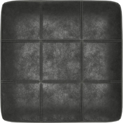 Bilgray Oversized Accent Ottoman - Pewter