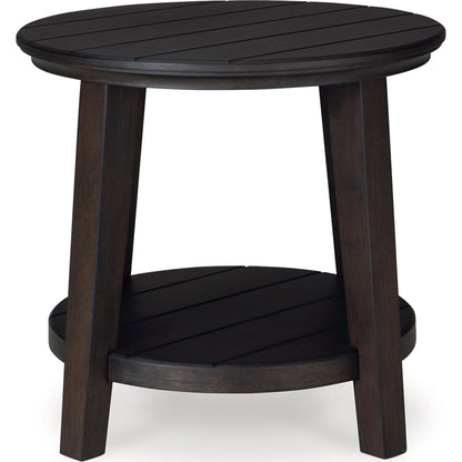 Celamar End Table - Dark Brown