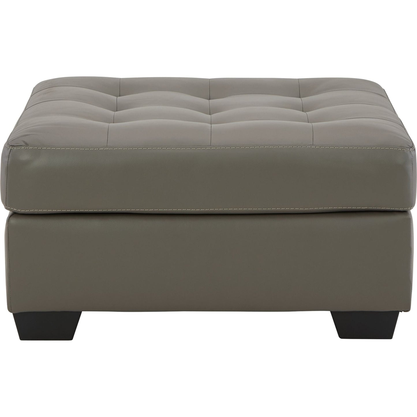 Donlen Oversized Accent Ottoman - Gray