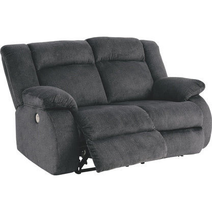 Burkner Power Reclining Loveseat - Marine