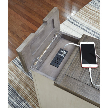 Bolanburg Chairside End Table - Two-tone